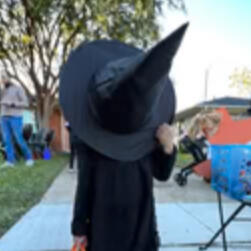 Easy DIY Kids Witch Costume
