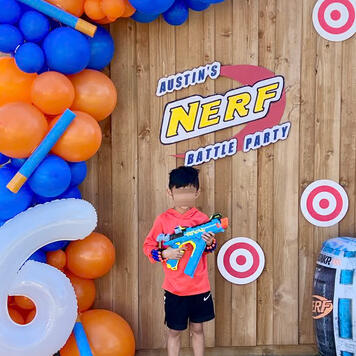NERF Battle Party DIY Blog